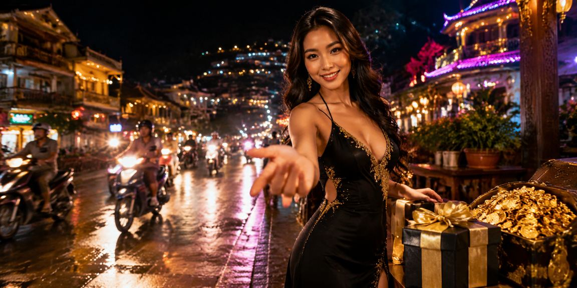 Giao diện ứng dụng casino neon trên điện thoại Android